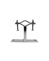 STAFFA PER PALO ANTENNA TV TPE A MURO 15-25 CM. REGOLABILE