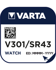 BATTERIA BOTTONE V301 1.55V VARTA