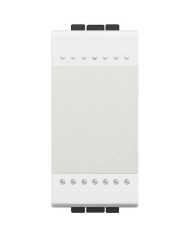 INTERRUTTORE 1P 16A LIVING LIGHT BIANCO