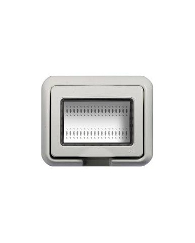 IDROBOX COPERCHIO 3 POSTI IP55 LUNA BIANCO