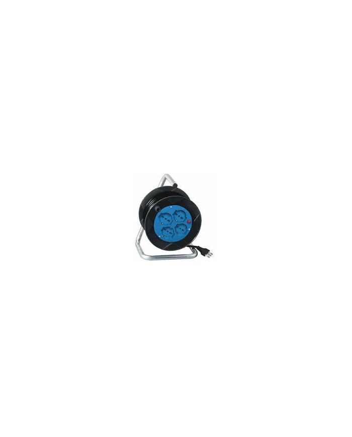 PROLUNGA ELETTRICA AVVOLGIBILE 25MT+4 PRESE 10/16A