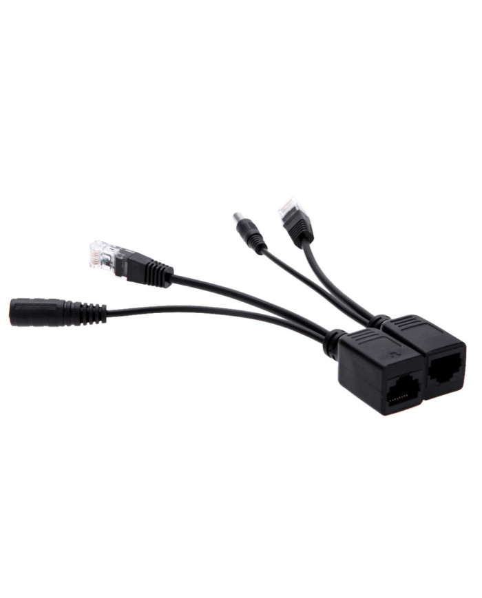 INJECTOR SPLITTER PASSIVO POE LAN 10/100MBP