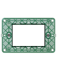 SUPPORTO 3 MODULI CON VITI VIMAR PLANA