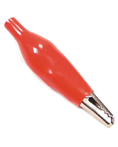 PINZA COCCODRILLO COL.ROSSO 27MM