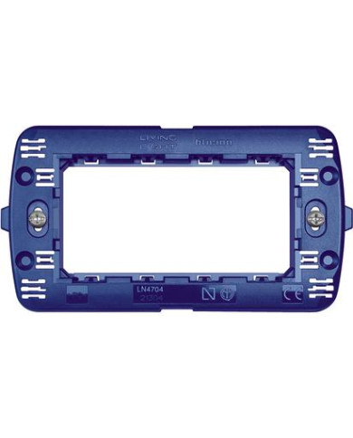 SUPPORTO X PRESA ELETTRICA 4 POSTI LIVING LIGHT