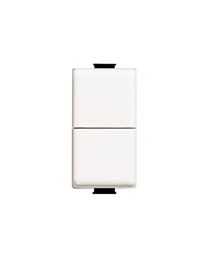 DOPPIO PULSANTE 1P NO 10A 250V AC CON INTERBLOCCO