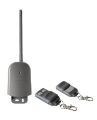 KIT RICEVITORE X ESTERNO 2CH 433MHZ + 2 RADIOCOMAN