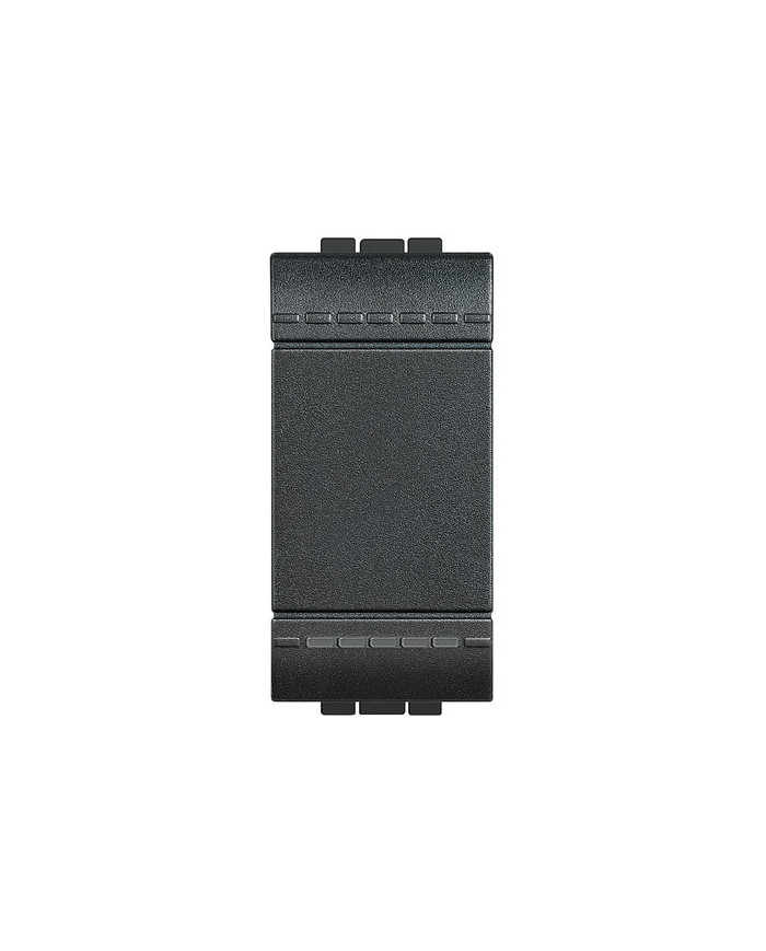 PULSANTE 1P 10A ANTRACITE