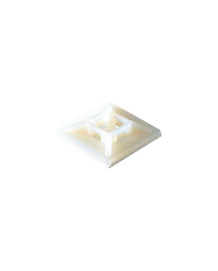 BASETTA AUTOADESIVA X FISSAGGIO FASCET. FINO 4.5MM
