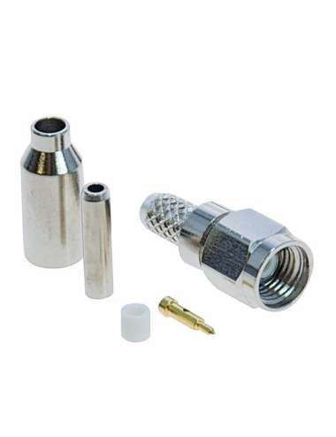 SPINA SMA A CRIMPARE PER CAVO RG-174