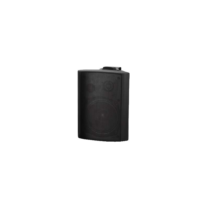 DIFFUSORE DA PARETE 100V/20W-IP55 NERO SINGOLO