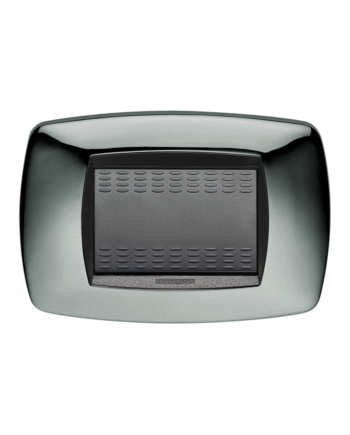 PLACCA 3 POSTI CROMATA MODO MASTER