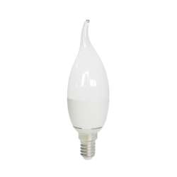LAMPADA A LED CANDELA FIAMMA E14 220V 5,5W L.NATUR