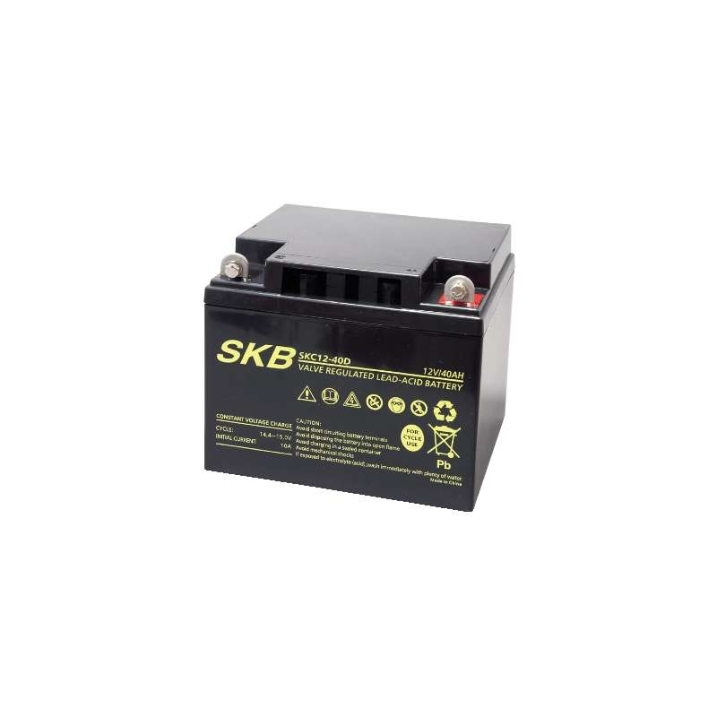 BATTERIA PIOMBO 12V 40AH PER USO CICLICO SKB
