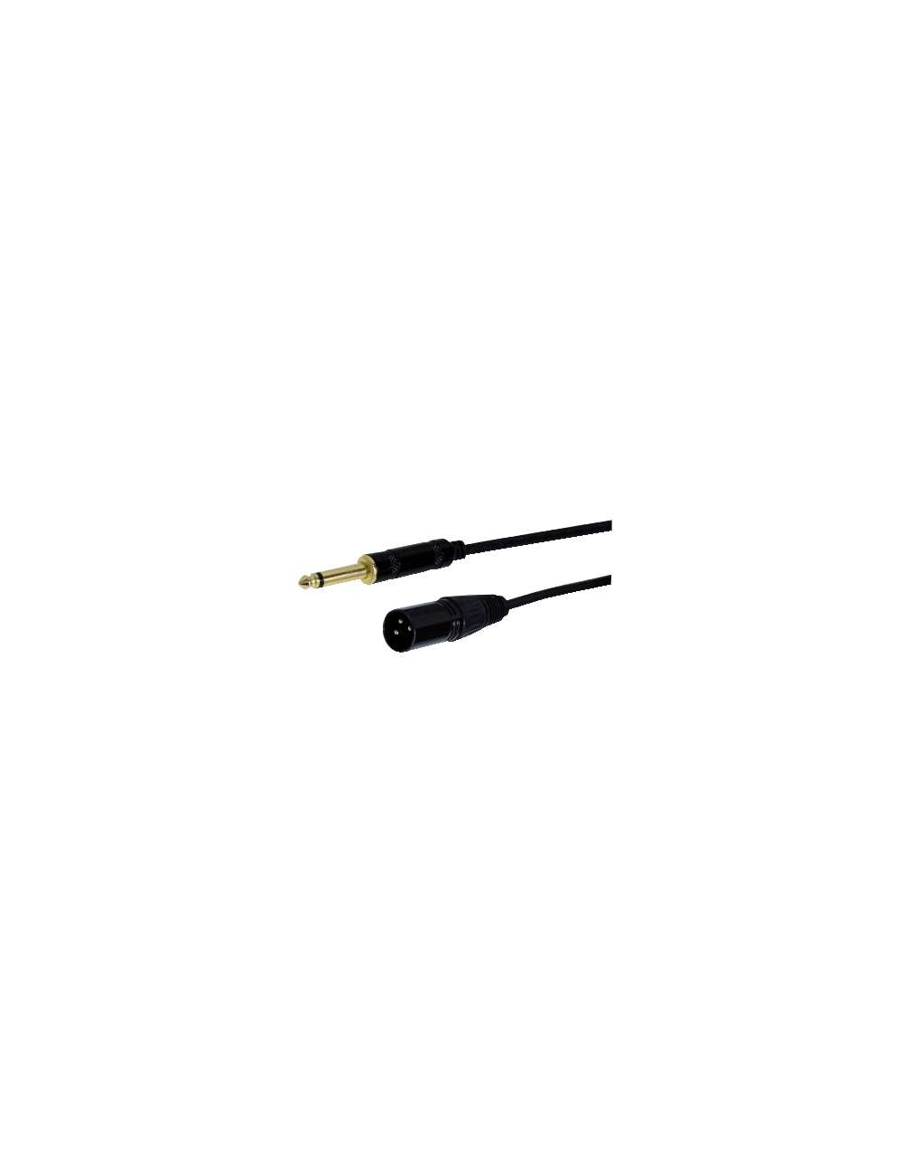 CAVO MICROFONICO SPINA 6,3MM MONO SPINA XLR 3 MT