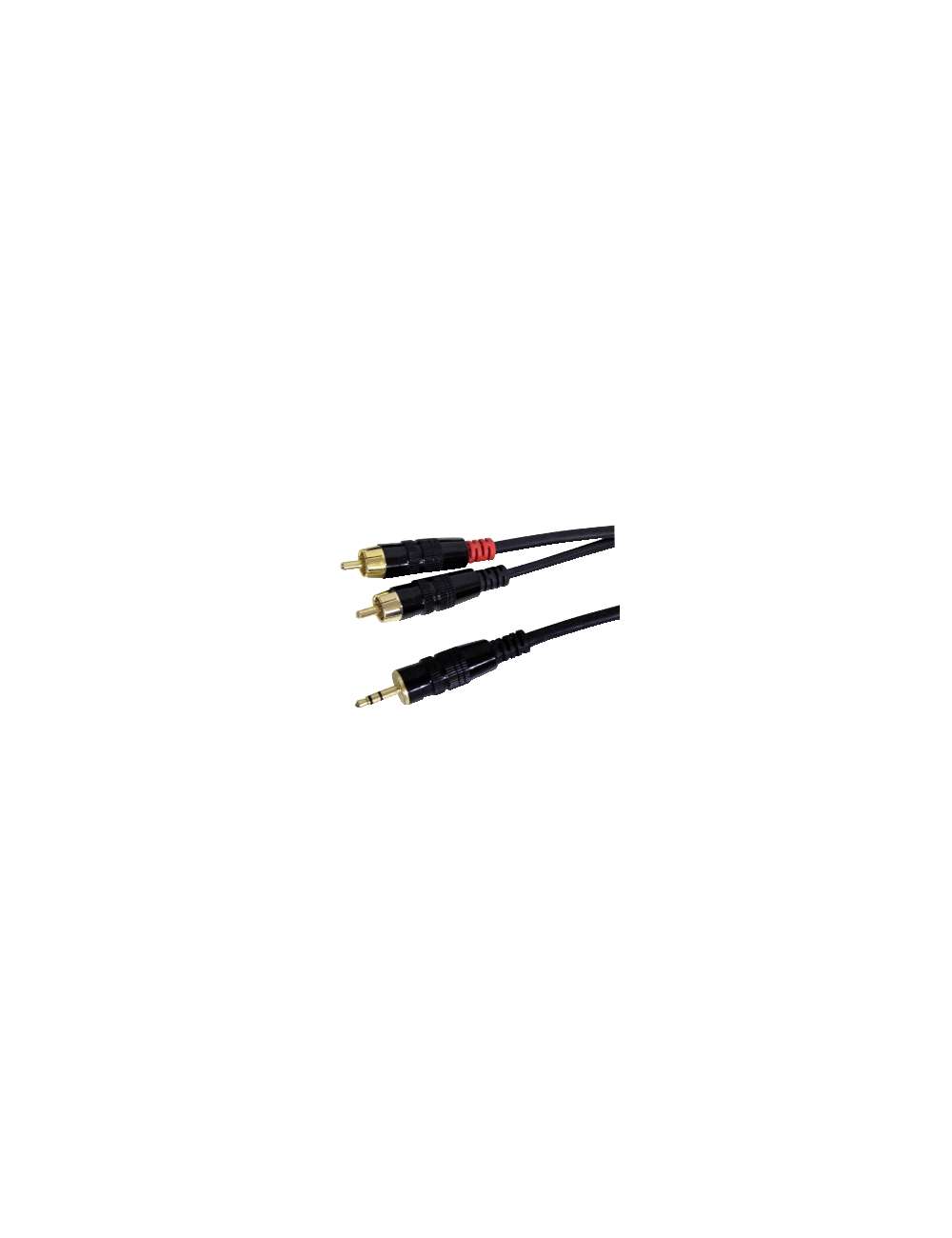 CAVO LINE SPINA 3,5MM STEREO 2 SPINE RCA 6 MT