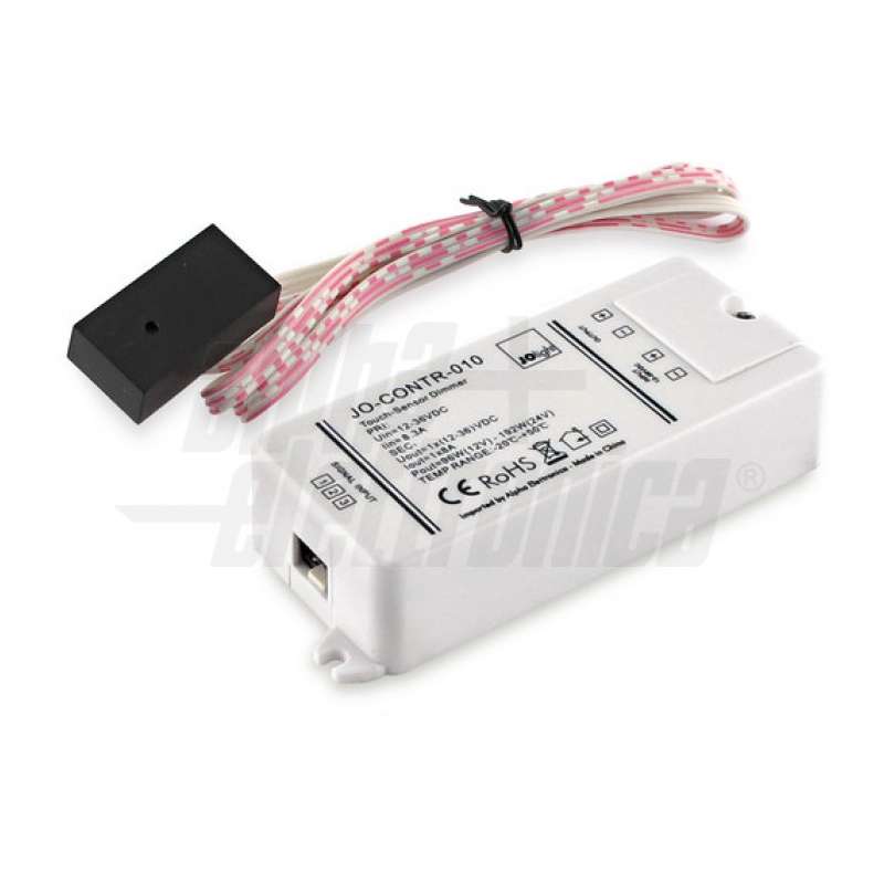 INTERRUTTORE DIMMER LED TOUCH 12/24/36VDC 8A