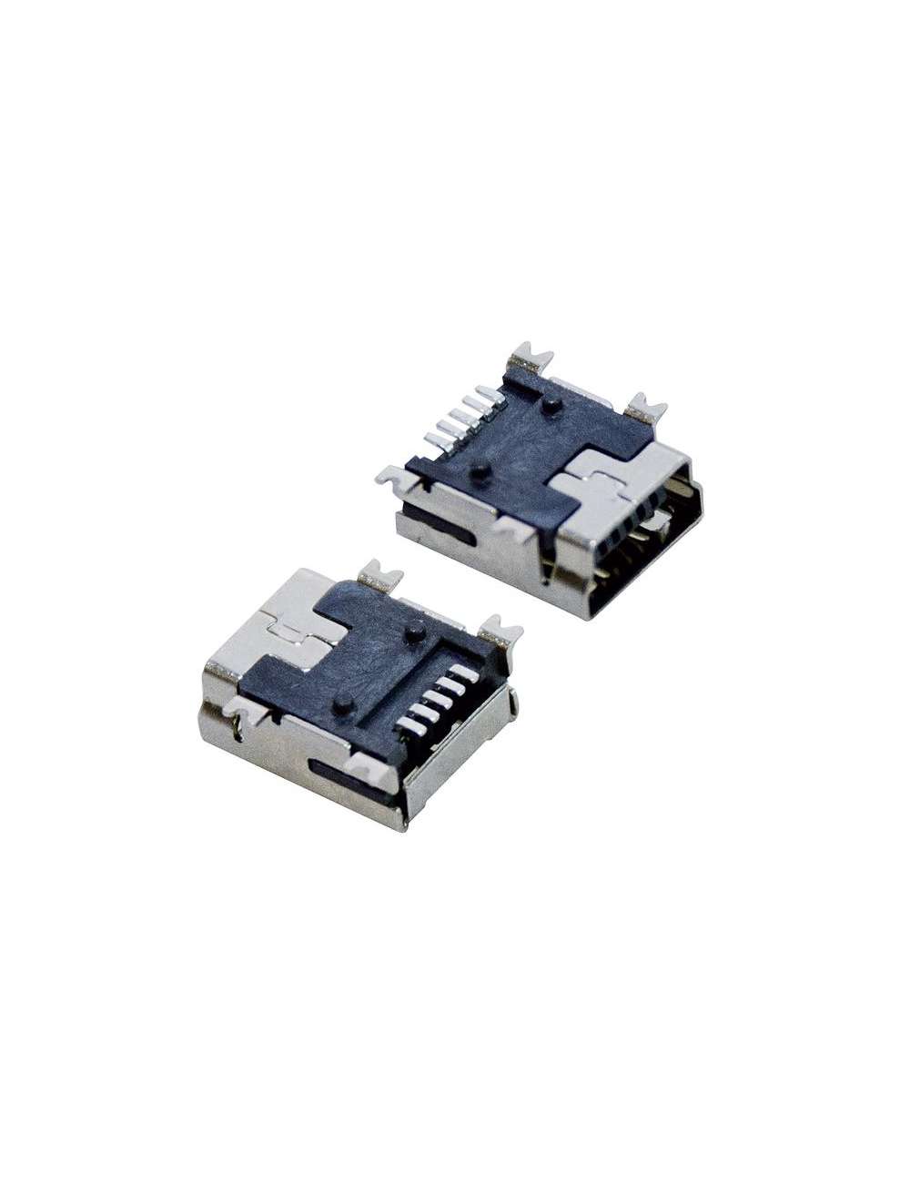PRESA MINI USB DA PANNELLO CON TERMINALI C.S.