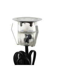 PUNTO LUCE SEGNA PASSO IP67 12VDC 0.6W L.CALDA