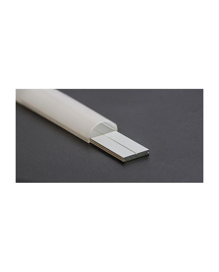 PROFILO IN ALLUMINIO 2MT SENZA COVER GHOST DA
