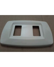 PLACCA 2 MODULI MASTER MODÌ BIANCA