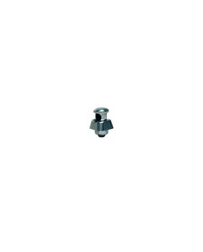 MORSETTO TERMINALE ZINCATO D 10MM PER DISPERSORE