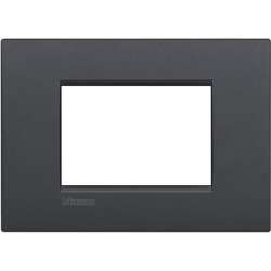 PLACCA LIVING LIGHT 3 MODULI ANTRACITE