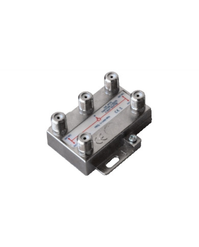 DERIVATORE 4 VIE + 1 PASSANTE CON PASSAGGIO CC