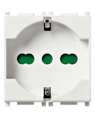 PRESA SCHUKO 2P+T 16A UNIVERSALE BIANCA VIMAR