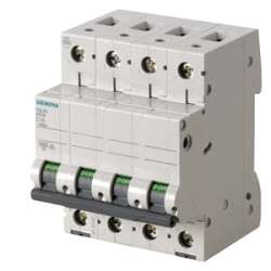 INTERRUTTORE MAGNETOTERMICO MODULARE 40A 6KA 4 MOD