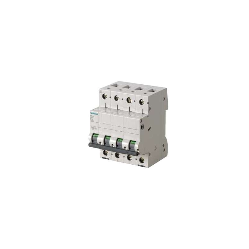INTERRUTTORE MAGNETOTERMICO MODULARE 40A 6KA 4 MOD