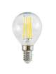 LAMPADA A LED FILAMENTO MINISFERA E14 4W LUCE CALD