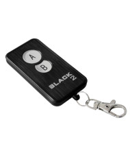 RADIOCOMANDO MULTIFREQUENZA 2 CH 433 MHZ NERO