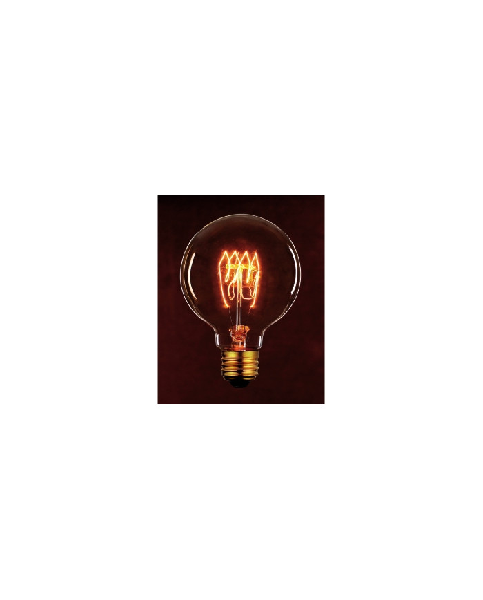 LAMPADINA INCANDESCENZA VINTAGE GLOBO FORK BR95