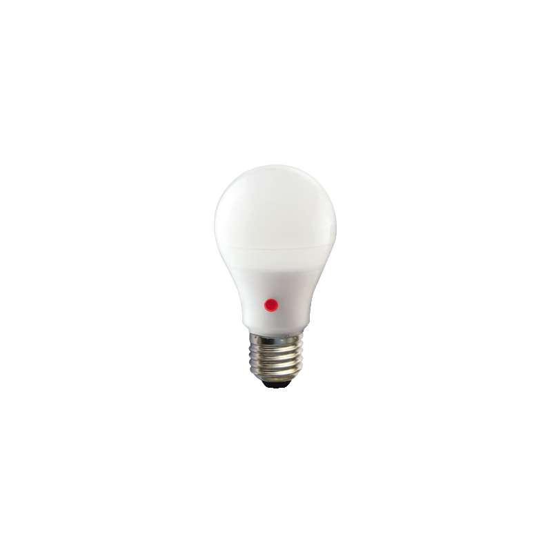 LAMPADA LED E27 12W CON CREPUSCOLARE L. NATURALE