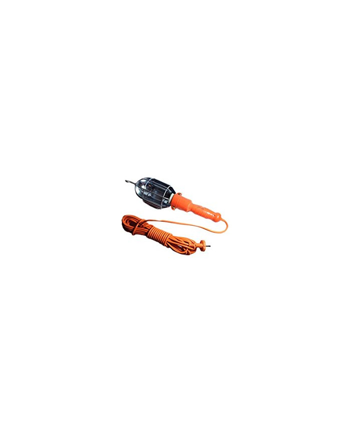 LAMPADA DA LAVORO PORTATILE E27 60W CON CAVO 10 MT