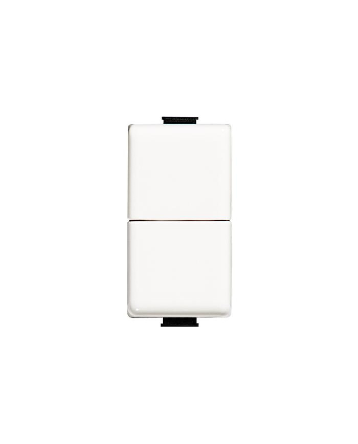 DOPPIO PULSANTE 1P NO 10A 250V AC COLORE BIANCO
