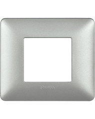 placca-matix-2-moduli-silver
