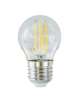 LAMPADA LED G45 serie Filament Trasparente, E27, 4W, FA320°,2700K,220Vac,LM470,RA 80, 45*75mm, Box