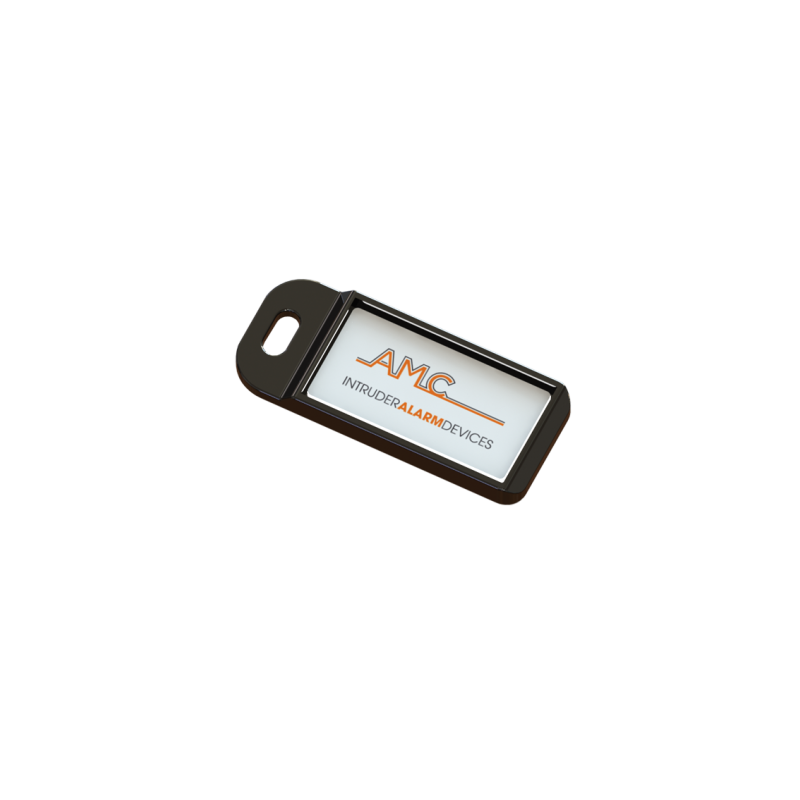 CHIAVE DI PROSSIMITA IN ABS NERO IP68 CON TAG