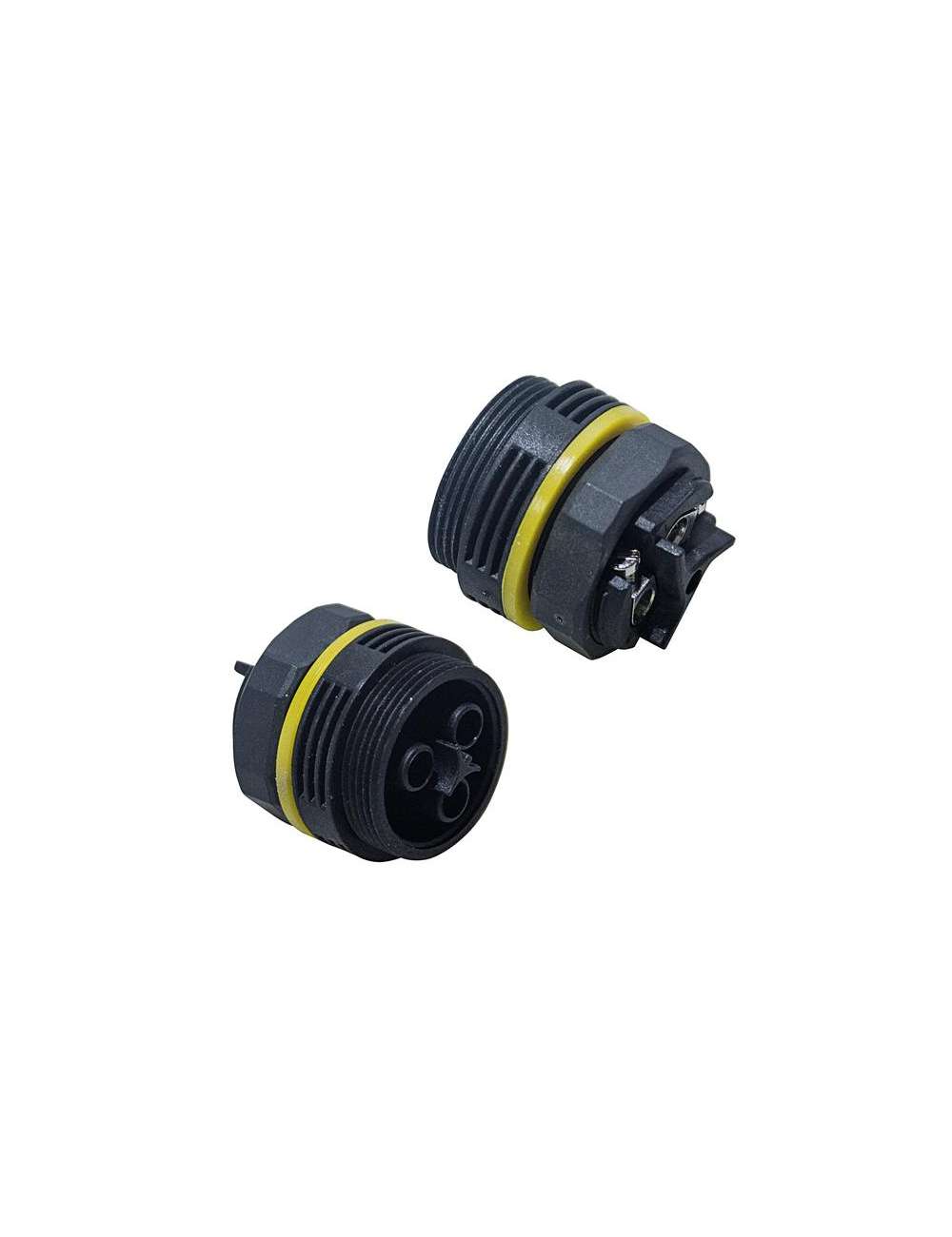 PRESA IP68 3 POLI 17,5A 450VAC DA PANNELLO