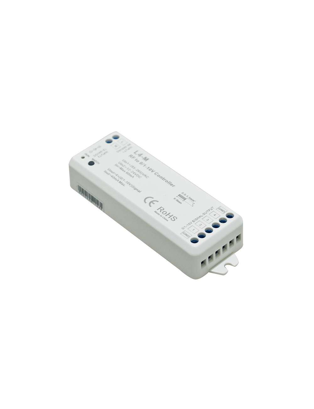 DECODER DA RF 2,4GHZ A DIMMER 0-10V ALIM. 100-240V