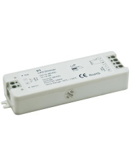 Decoder LIFE512 da RF 2,4GHz a Controller Dimmer 12V(96W)/24V(192W) 8A 1CH - con Push Button