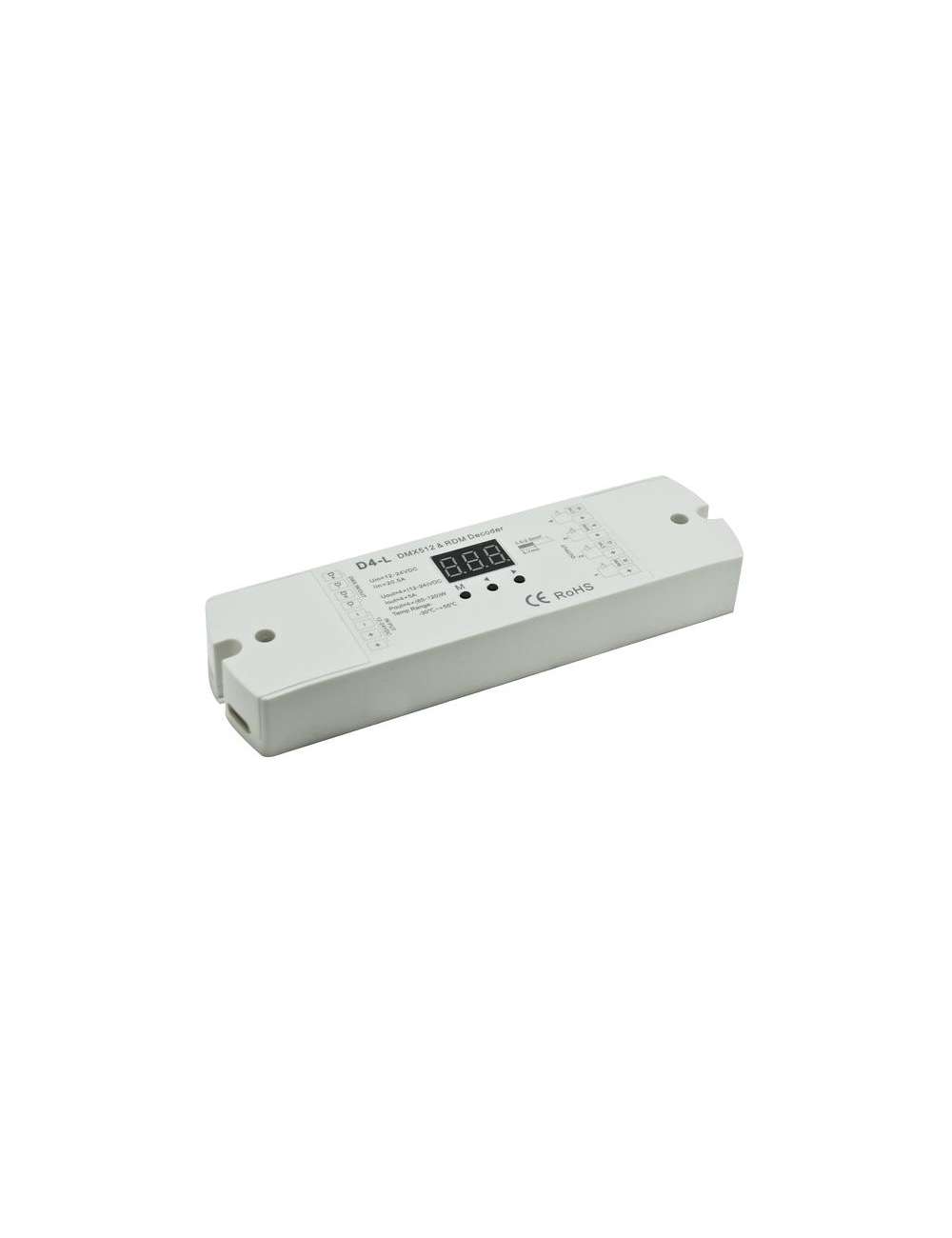 DECODER DA DMX512 A CONTROLLER RGBW 12V(240W)/24V