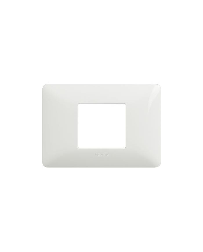 PLACCA MATIX 2 MODULI CENTRALI COL.BIANCO