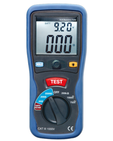 MISURATORE DIGITALE DI RESISTENZA DI TERRA