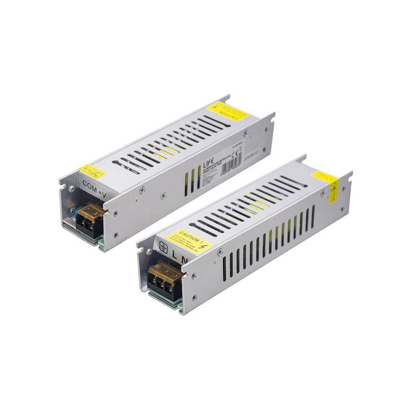 ALIMENTATORE METALLICO SLIM 100W 24V 4,2A 110/220