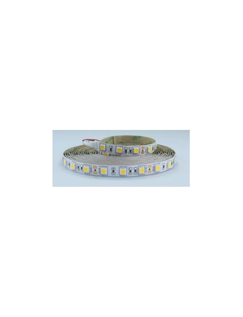 STRISCIA LED 12V 14,4W/M IP20 LUCE CALDA 3000K