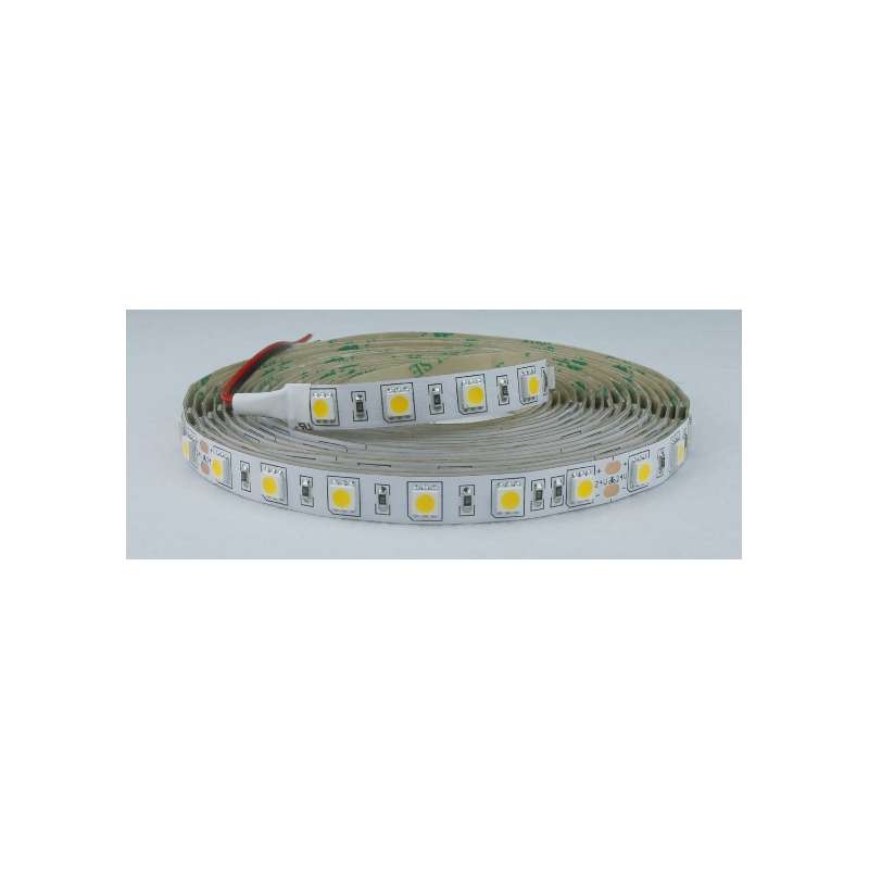 STRISCIA LED 24V 14,4W/M IP20 LUCE FREDDA 6500K