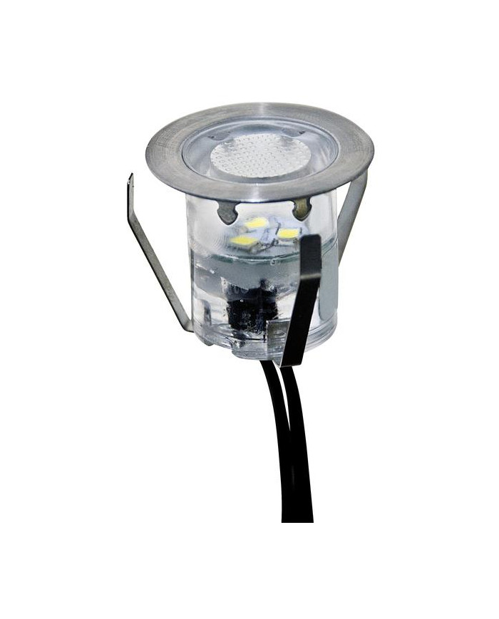 PUNTO LUCE SEGNA PASSO IP67 12VDC 0,6W LUCE NATURA